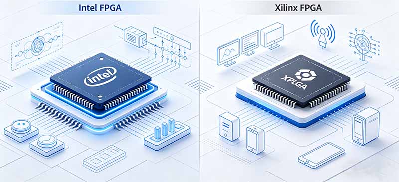 сравнение ПЛИС xilinx и ПЛИС altera
