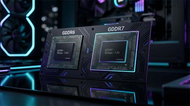 Основные поколения памяти GDDR